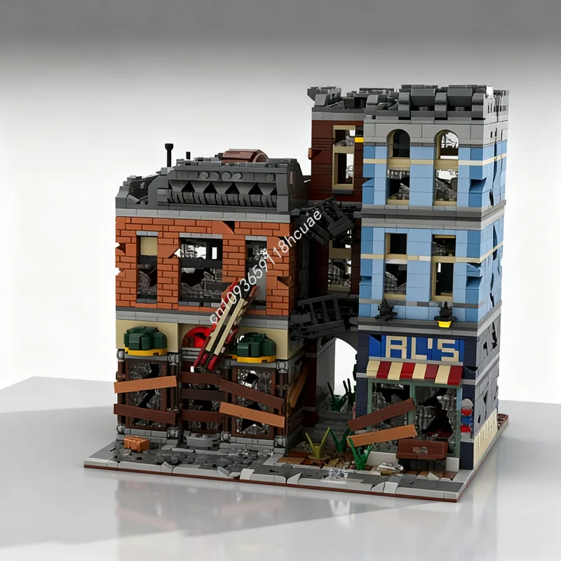 

2915pcs MOC Detective S Office Apocalypse Modulared Model Building Blocks DIY Christmas Gifts Creative Idea Toys Education Brick