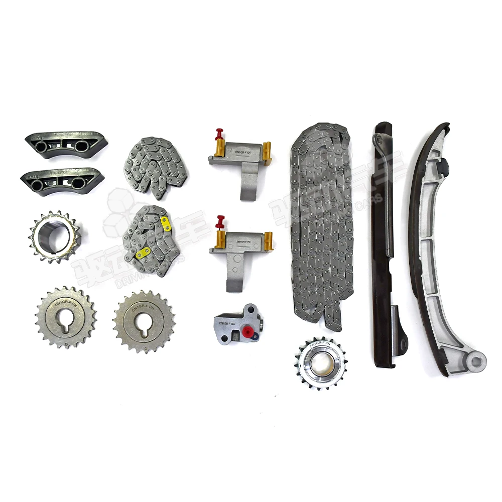 Zestaw naprawczy rozrządu, łańcuch rozrządu, akcesoria, 14 sztuk do Toyota Prado 4.0L 1GR
