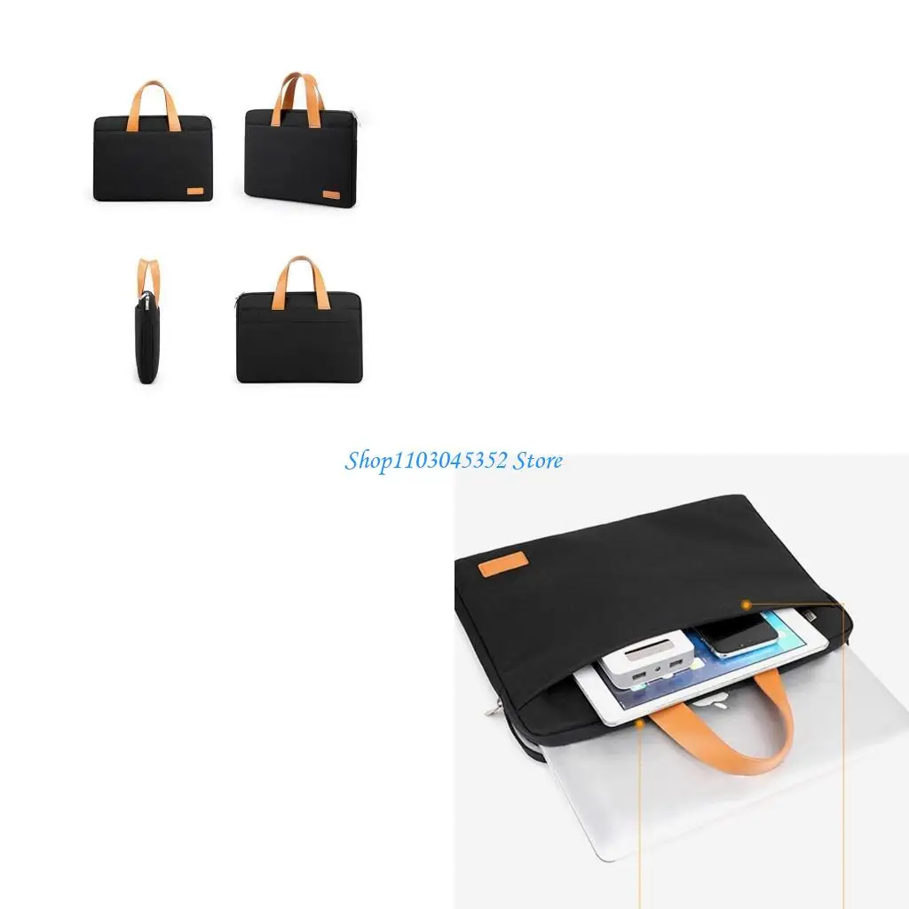 

Сумка для ноутбука Портфель Сумка-мессенджер для ноутбука с диагональю 13-15 дюймов Сумка для переноски