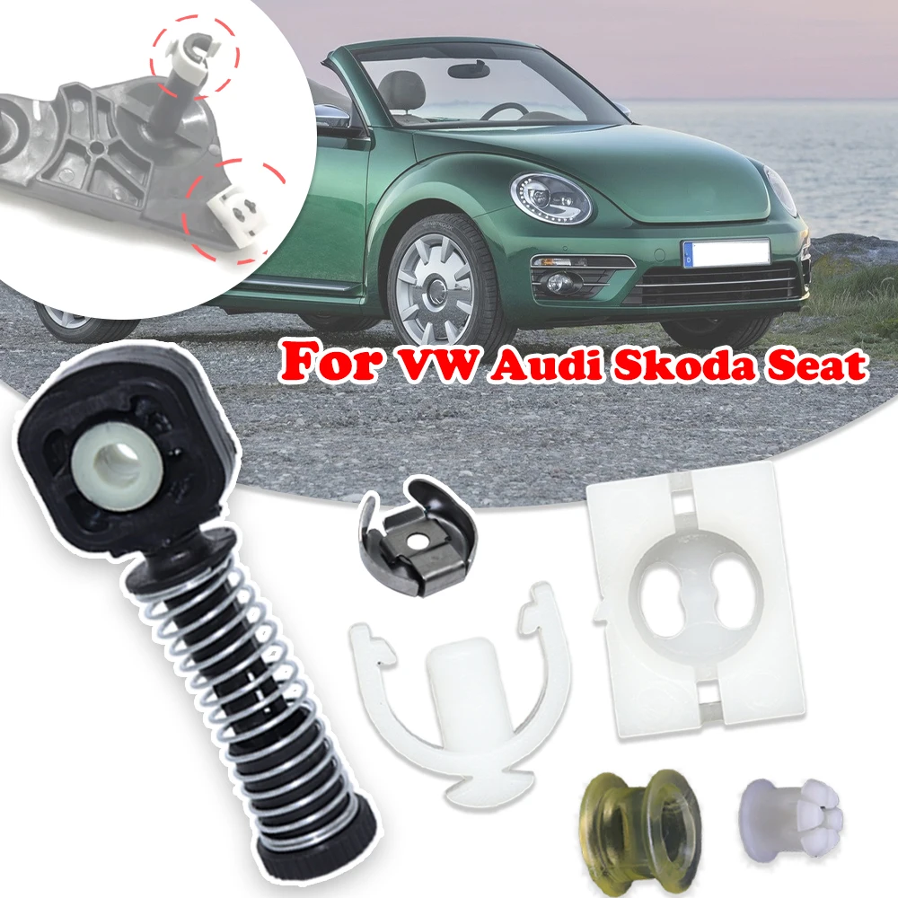 

Manual Gearbox Fix Shifter Lever Adjuster For VW Golf Bowden Gear Selector Wiring Cable Connector Shift Linkage End Lock Washer