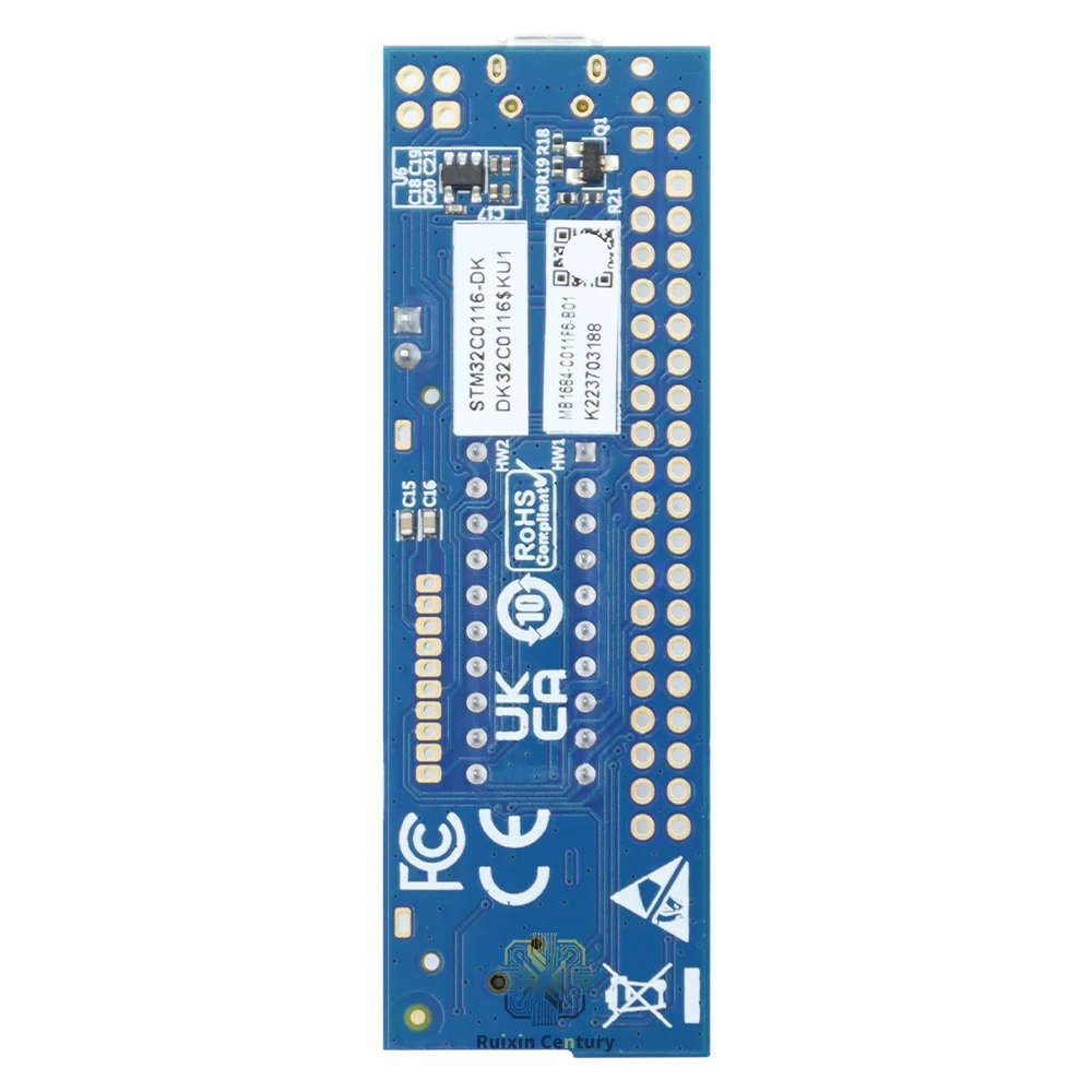 FOR ST STM32C0116-DK STM32C011F6U6 MCU Development Board UFQFPN20 to DIL20 Module Discovery Kit STLINK/V2-1 USB Micro-B Genuine