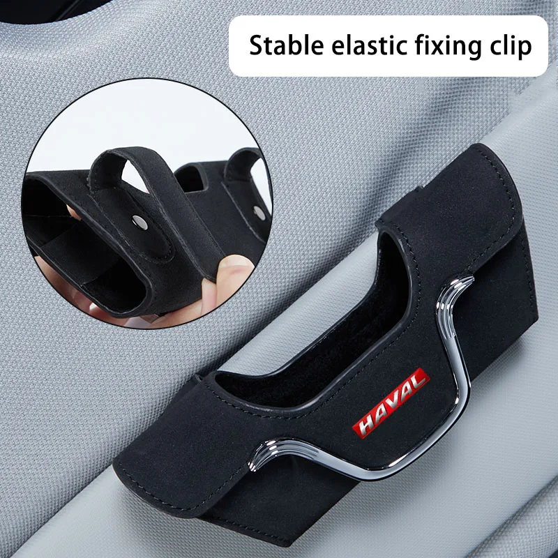 

For GWM HAVAL Jolion H6 H9 H7 H2 H3 H4 H5 F7 F7X HEV MAX Accessories Parts Car Glasses Clips Sunglasses Glasses Case Visor