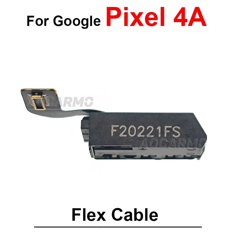 Earphone Headphone Jack With Flex Cable Replacement Parts For Google Pixel 4A 5a