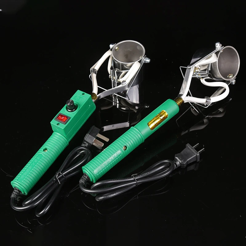 เตาหลอมตะกั่วแบบพกพา 300W/400W/500W หม้อหลอมตะกั่ว ปรับอุณหภูมิได้ สำหรับงานบัดกรีและถอดบัดกรี