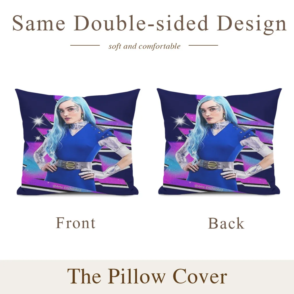 Addison Alien Galaxy Star Night - Zombies 1, 2, 3, 4 Pillow Cushion Case  Dakimakura Cover Decorative Sleeping 45x45cm