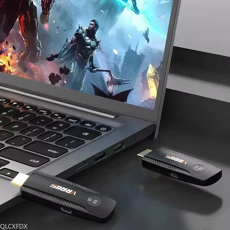 Wireless HDMI-compatible TV Stick Transmission Video Transmitter and Receiver Extender Display Share for Camera PC Typec To TV