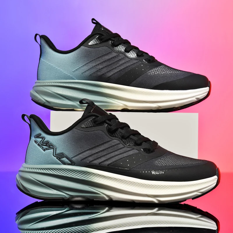 

Men's casual sports shoes fashion versatile four season comfortable breathable outdoor non slip wear-resistant running sneakers