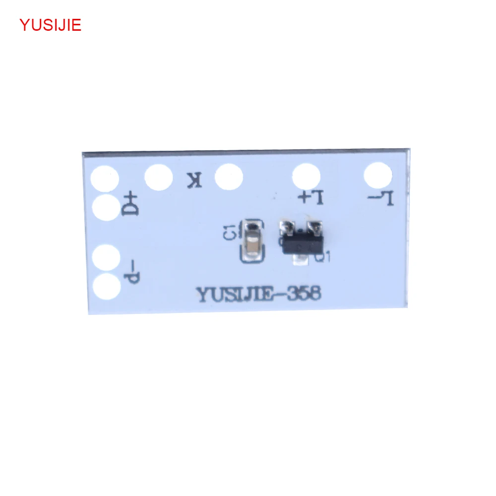 YUSIJIE-358  Bicycle light control board car light modification DIY lighting LED flash control chip IC 3-5v voltage control