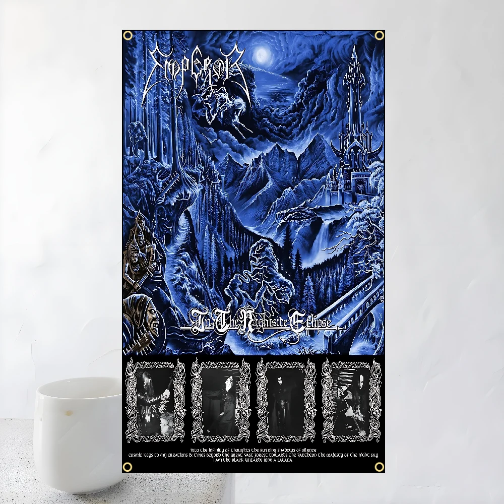60x90cm 90x150cm Heavy Metal Emperors Band Rap-Metal Music Album Flags Polyester Printed Banner For Home Decoration