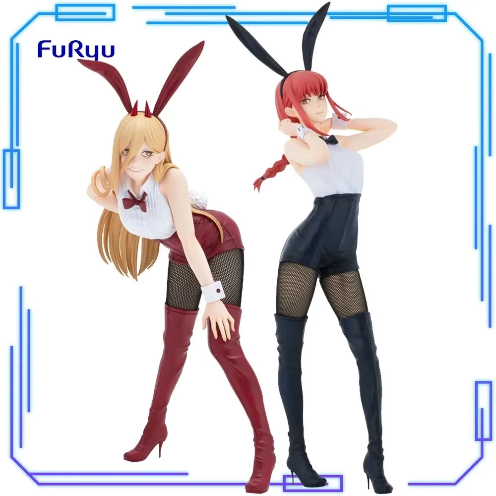 

In Stock FuRyu Original Genuine Anime Chainsaw Man Power Makima BiCute Bunnies Figure Collection Model Toy BBC Figures Xmas Gift
