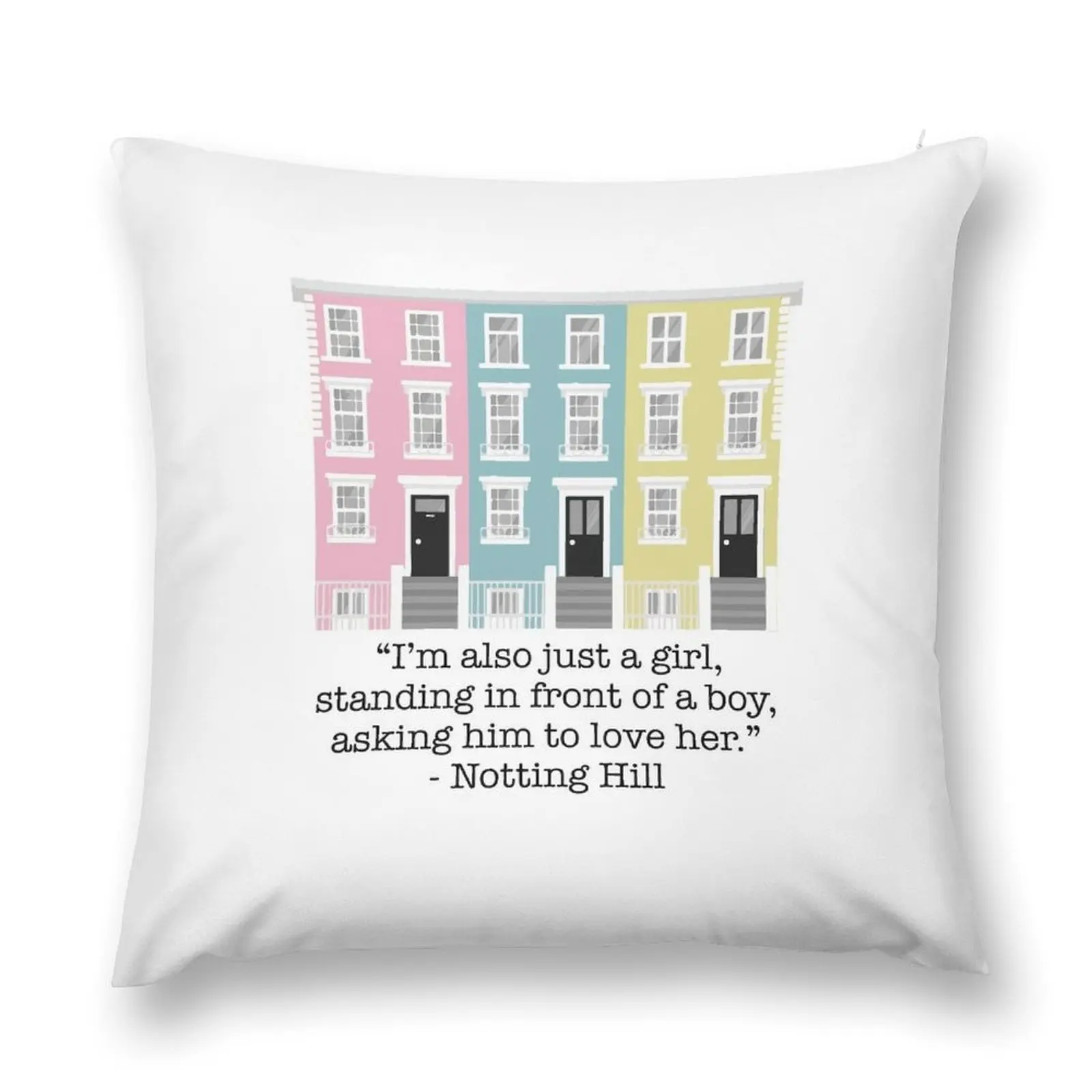 

Notting Hill Throw Pillow Decorative Cushion pillow cover christmas Pillow Cases