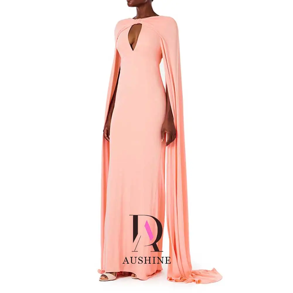 Aushine Dress Luxury Birthday Evening Dress Floor Length Sleeveless Summer Elegant Wedding Party Gowns For Women Arab 2024Fu