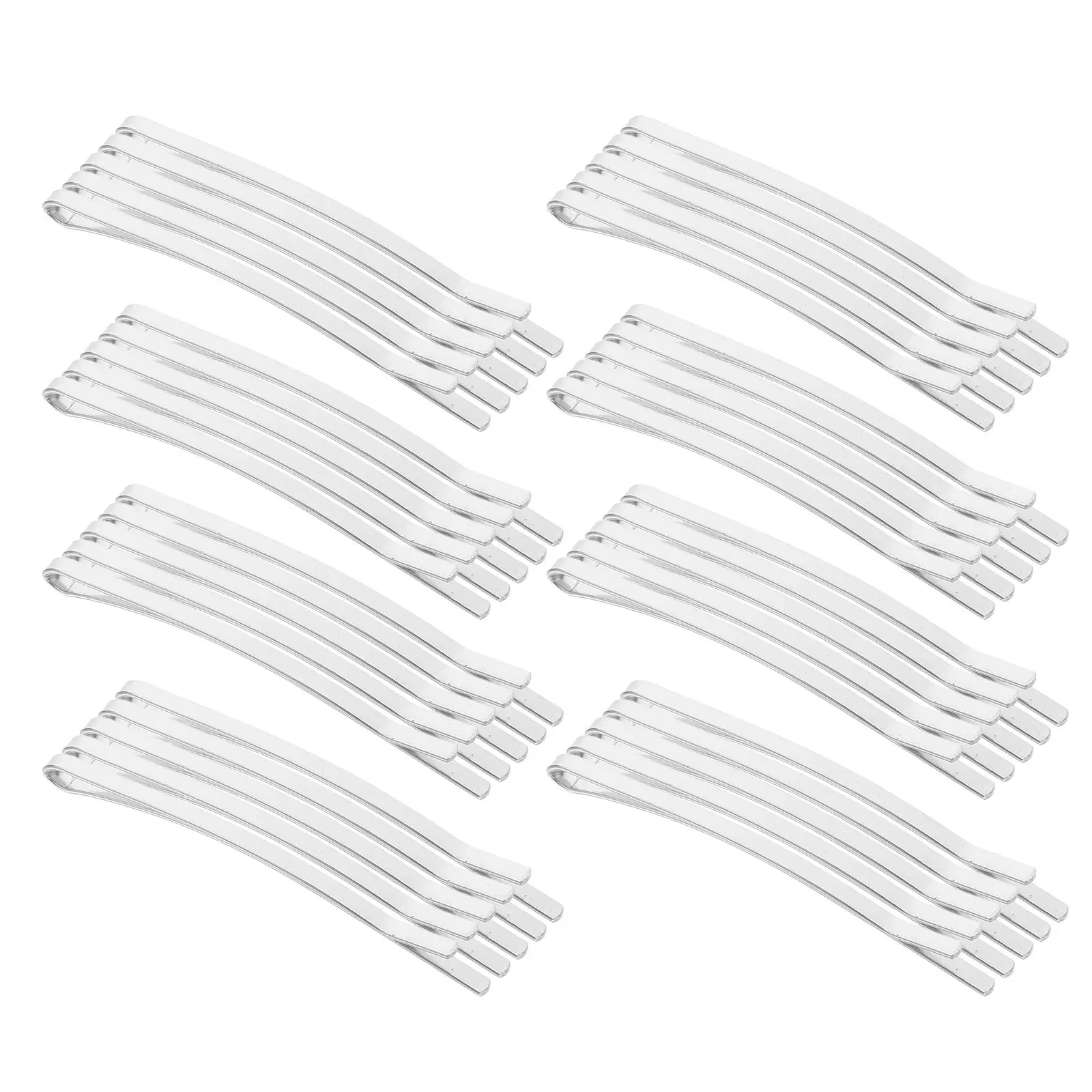 

100Pcs Metal Hairpin Simple Bobby Pin Decorative Side Barrette for Meeting Appointment Daily Outfit Elegant Hair Accessories