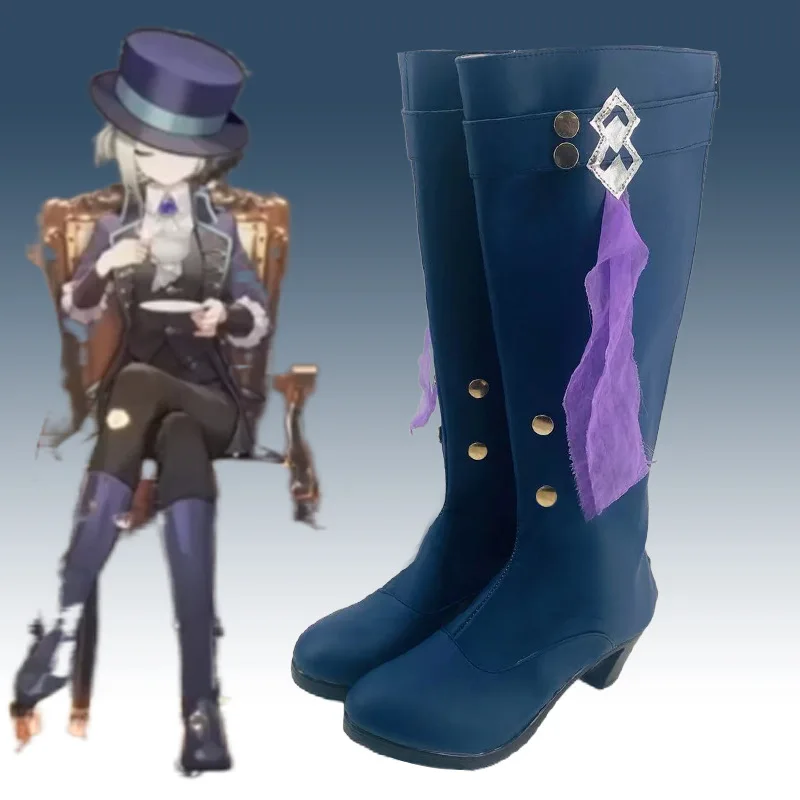 

Game Reverse:1999 Vertin Cosplay Shoes Anime Long Boots Vertin Cosplay Costume Prop Shoes for Halloween Party Accessories