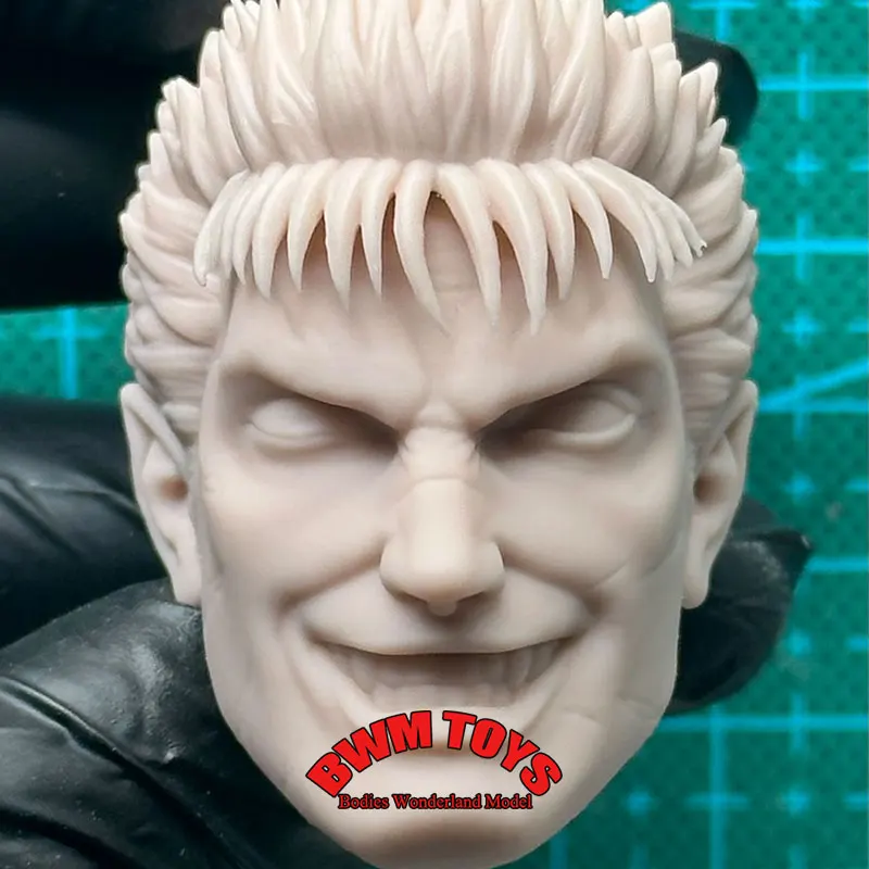 未塗装-diy-ヘッドスカルプト-1-6-スケール男性兵士アニメ剣士ガッツホワイトモデルヘッド-12-インチアクションフィギュア人形用