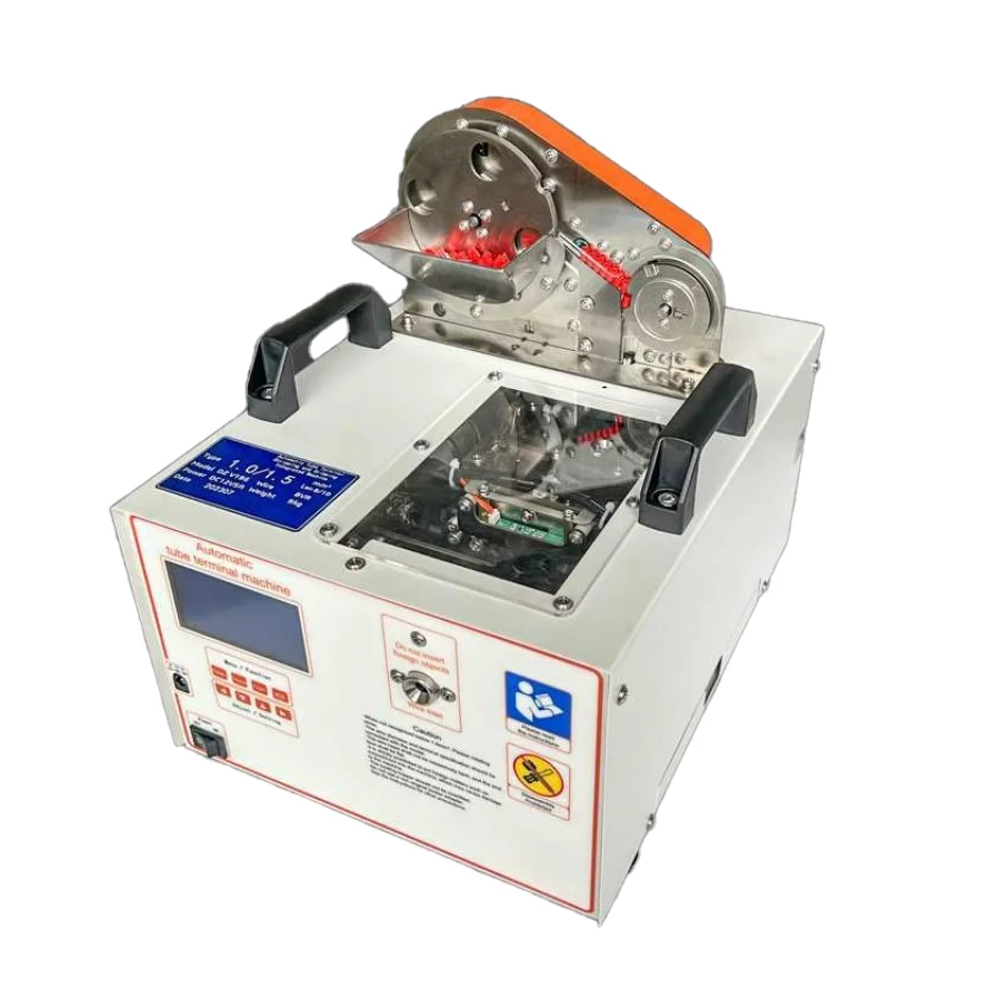 

Автоматический станок для зачистки и обжима проводов для предварительно изолированных, трубчатых и штыревых клемм, инструмент для обработки клемм