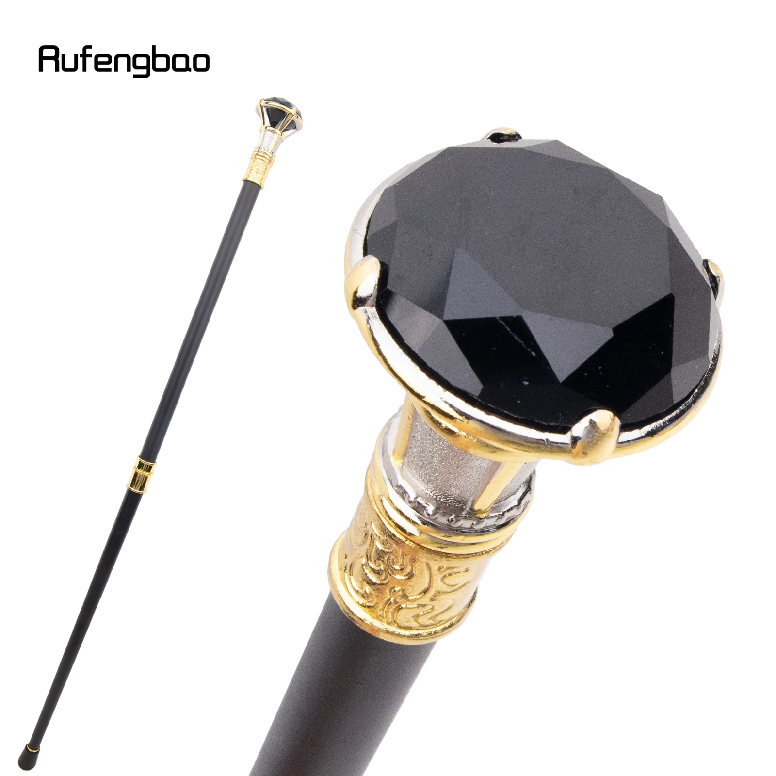 Black Diamond Type Golden White Decorative Stick  Parties Cane For Halloween For Cosplay And Parties, For Cosplay & Party