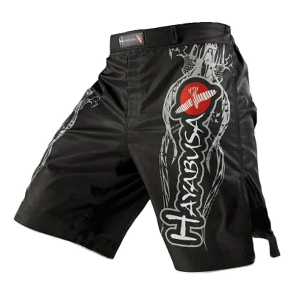 black dragon Eagle subtitles sports breathable boxing training pants mma short kickboxing shorts short muay thai boxeo