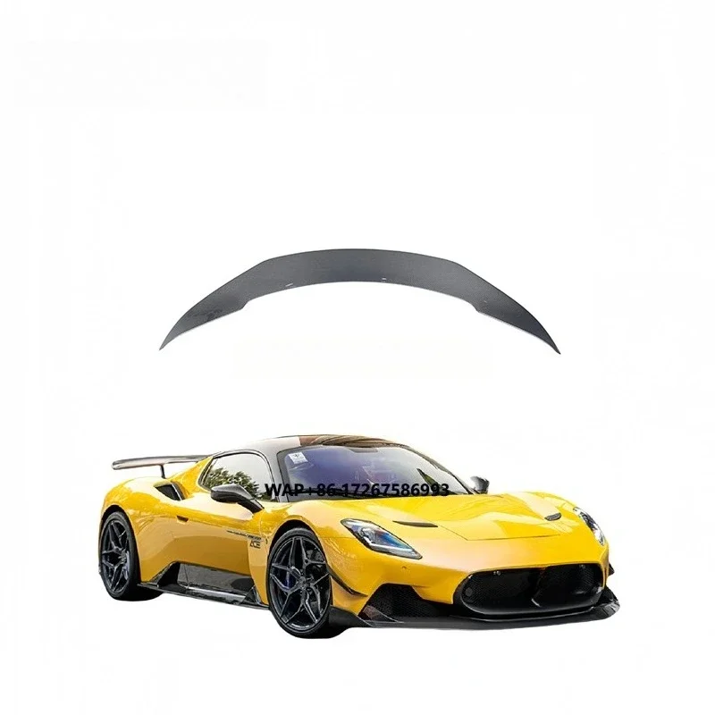 100% Fitment Good Price  Dry Carbon Small Rear Wing Rear Spoiler for  MC20 Upgrade to Seven Style