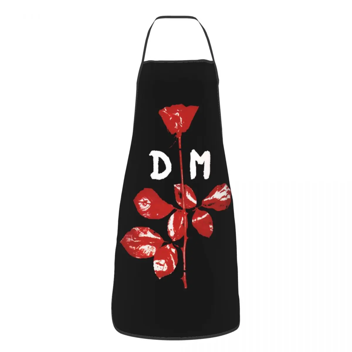 Custom Electronic Rock Depeche Cool Mode Funny Apron Men Women Adult Unisex  Chef Bib Tablier Cuisine Cooking Baking Painting