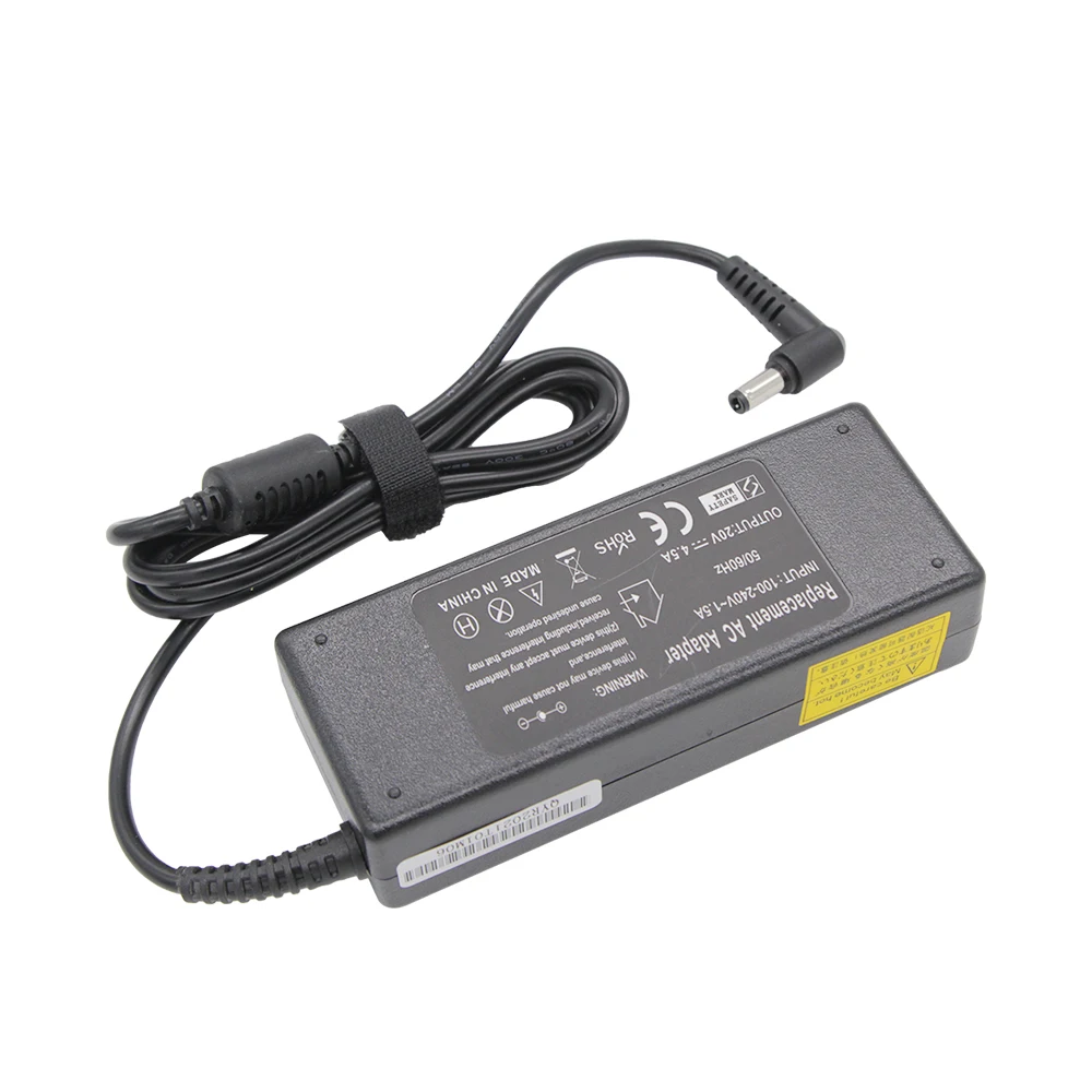 20V 4.5A 90W 5.5*2.5MM Laptop Charger For Lenovo B460 C510  G480 U550 V470 K47G Z460 G360 G450 G455 G580 Adapter Power Supply