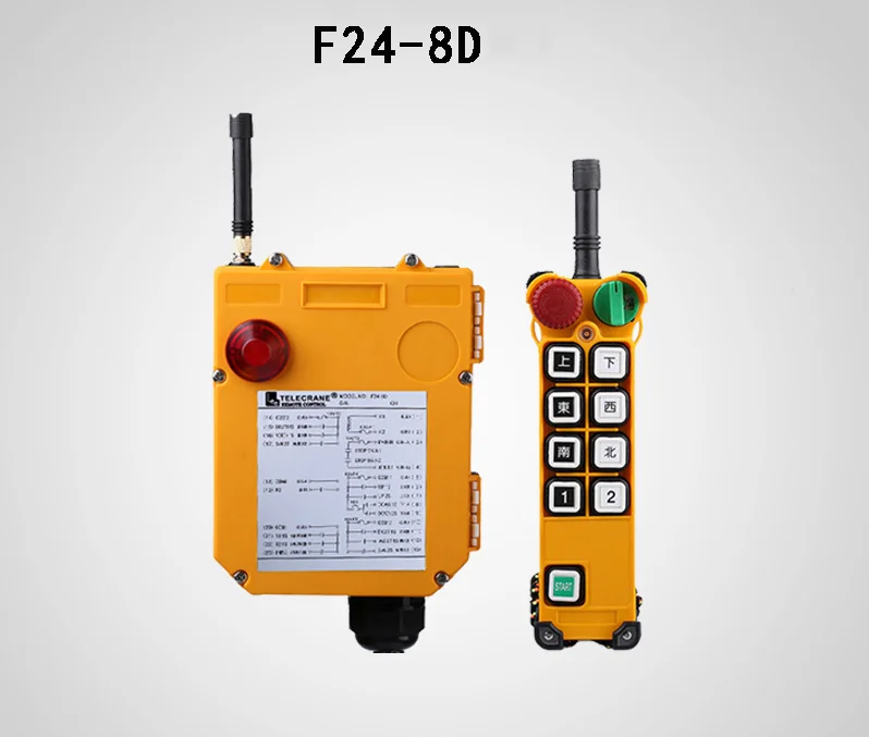 Ricevitore trasmettitore wireless a lungo raggio Radiocomando multicanale Telecomando universale per gru mobile