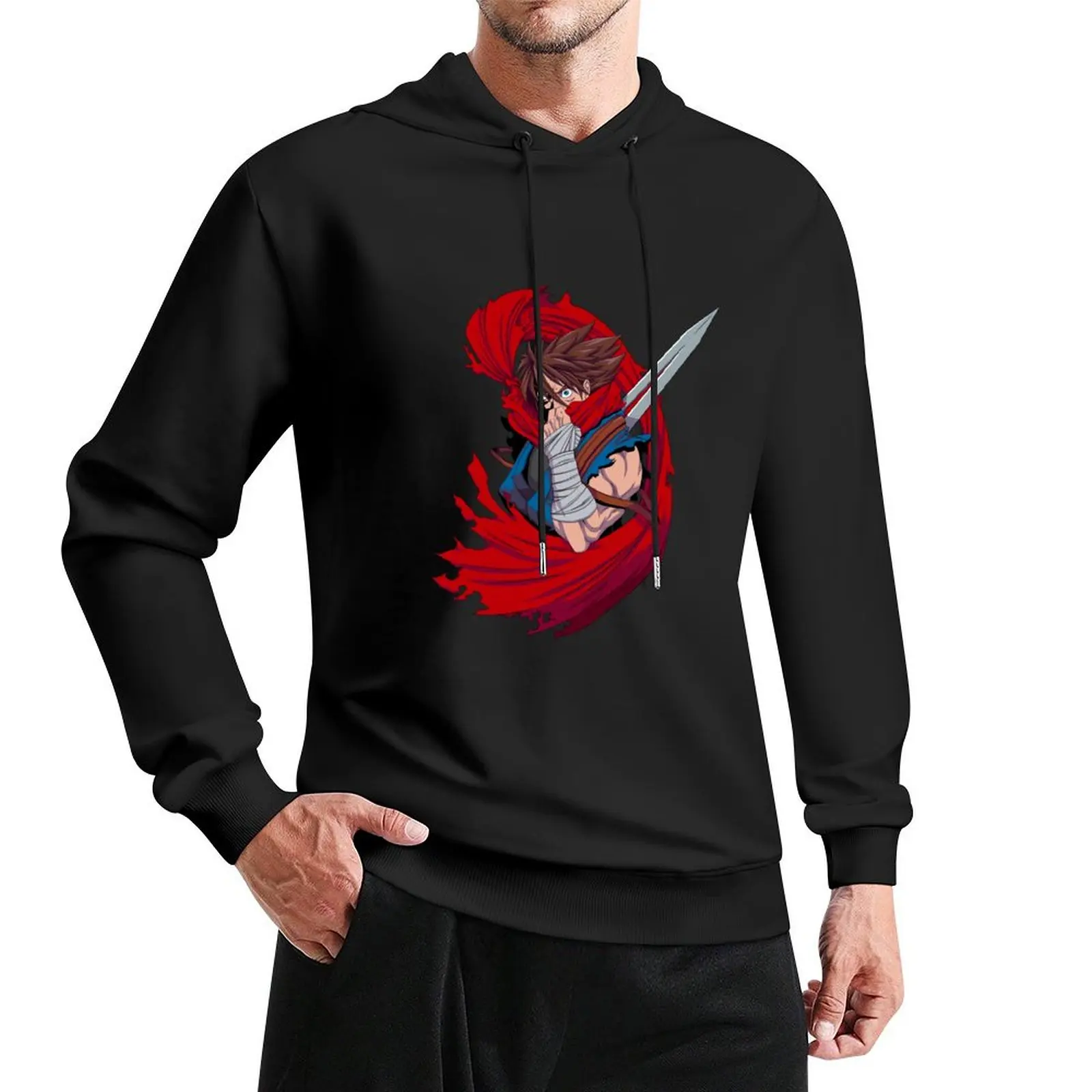 

Strider Hiryu Pullover Hoodie men's winter sweater new hooded tee