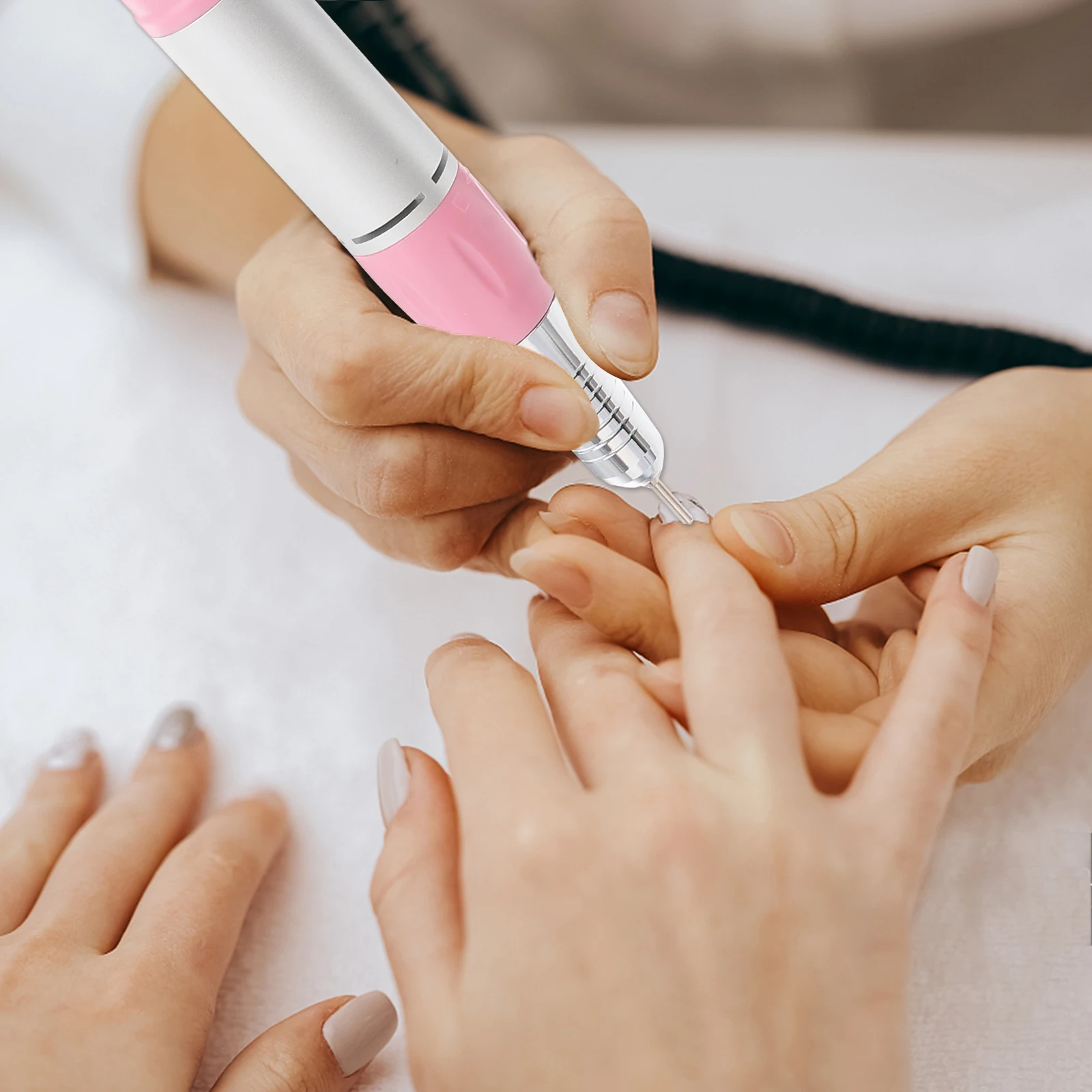 

Professional Handle Operated Pedicure Nail Accessories Drill Pen Handpiece Manicure