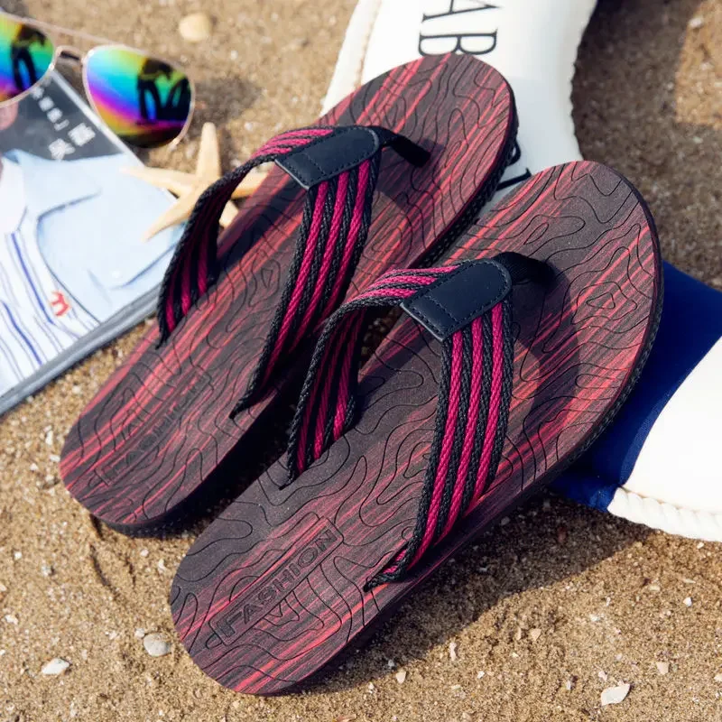 Men's Rubber Slides - Casual Flat Sandals For Adults_voghion.com