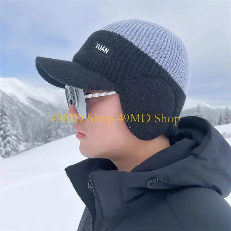 49MD Casual Sport Hat Teen Stylish Hat Simple Street Hat Women Costume Accessory for Enhances Warmth