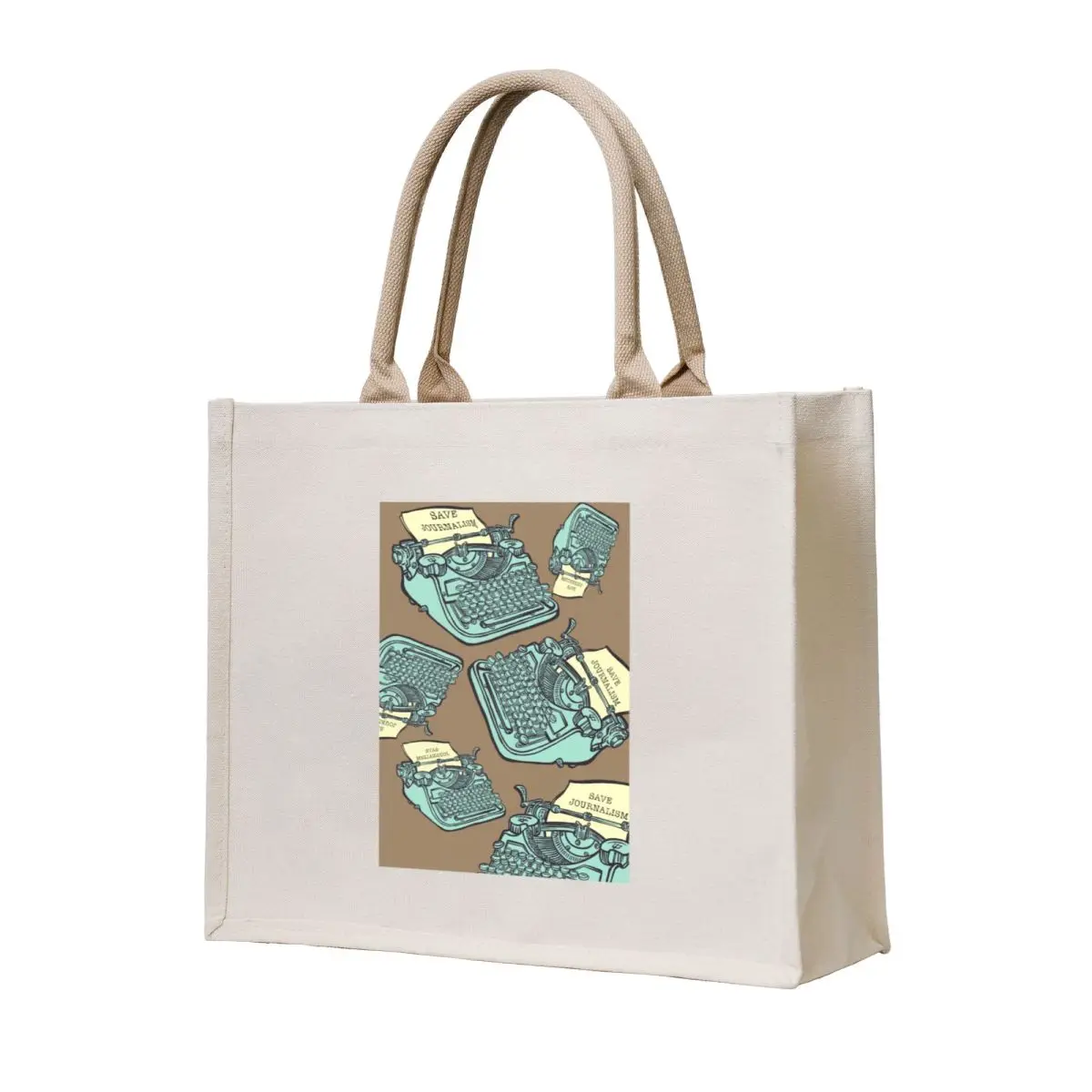 

Save Journalism pattern Tote Bag shopper bag woman cloth bag woman Shopper