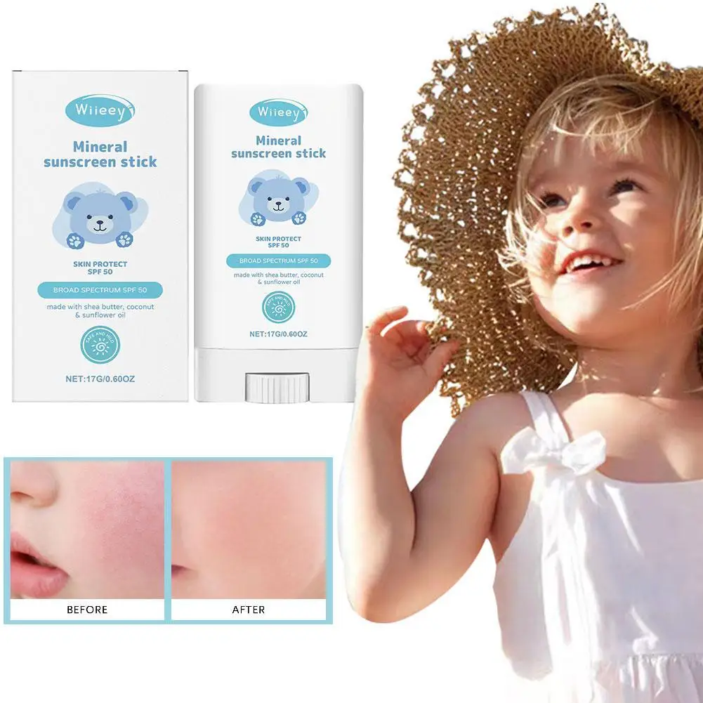

Sunscreen Stick For Kids Uv Isolation Lightweight Sun Protection Moisturizing Skin Anti Oxidant Spf 50 Sunscreen Cream Outdoor