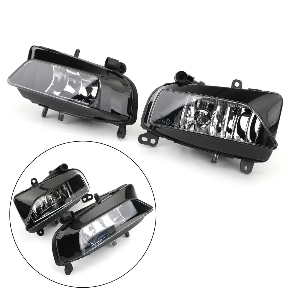 For AUDI A5 S-Line S5 2013 - 2016 Left Right Car Front Light Halogen Fog Lamp Clear Whit Bulds 8T0941699G 8T0941700G