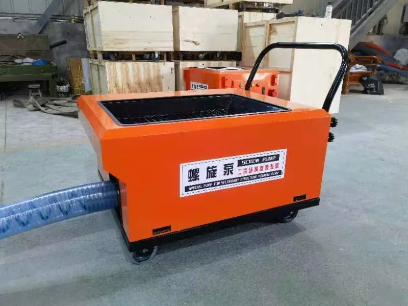 مضخة خرسانة صغيرة تستخدم مضخة خلط الخرسانة الصغيرة الهيدروليكية مضخات الخرسانة