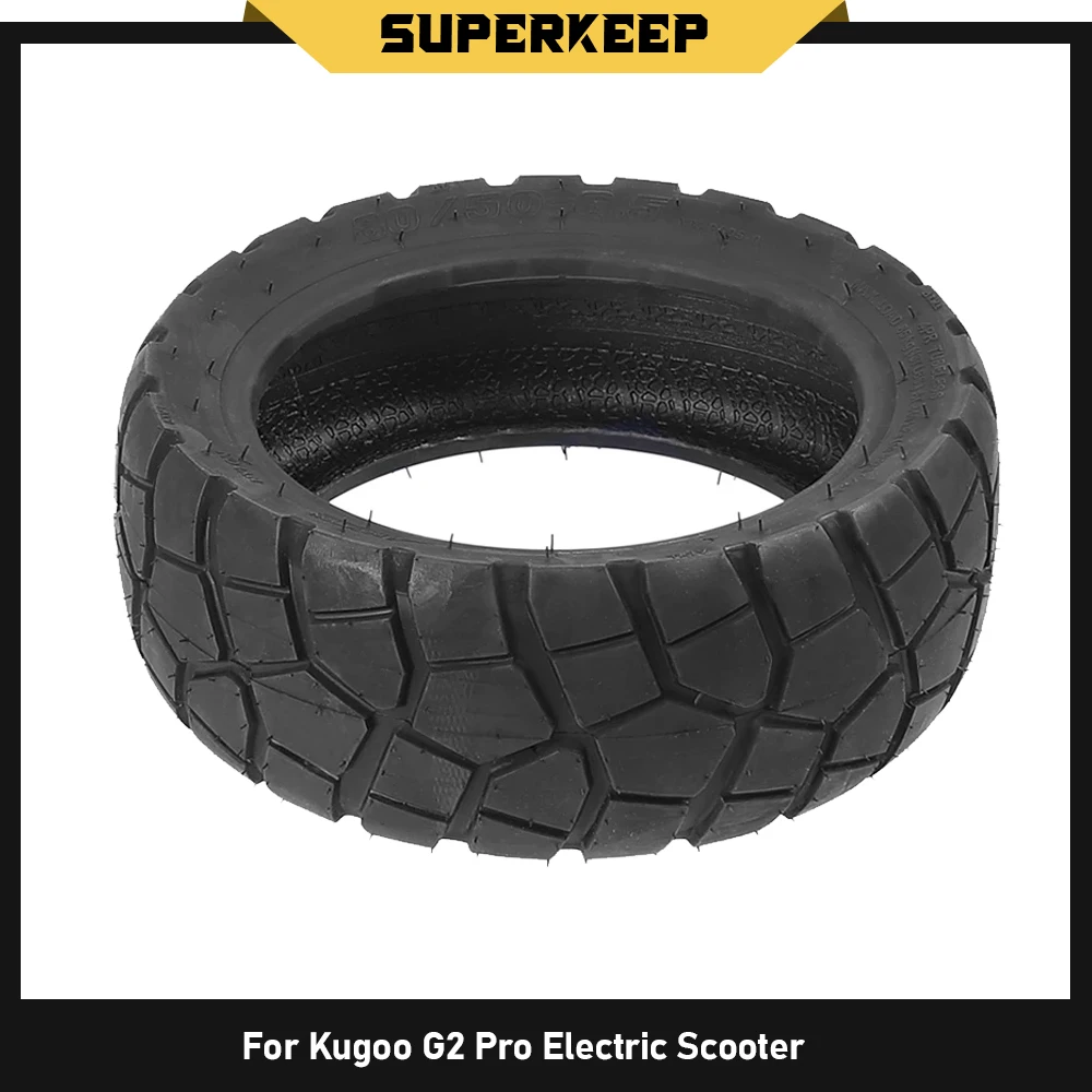 

Бескамерная внедорожная шина 80/50-6.5 для электросамоката Kugoo G2 Pro, переднее колесо, утолщенная, износостойкая, запчасть