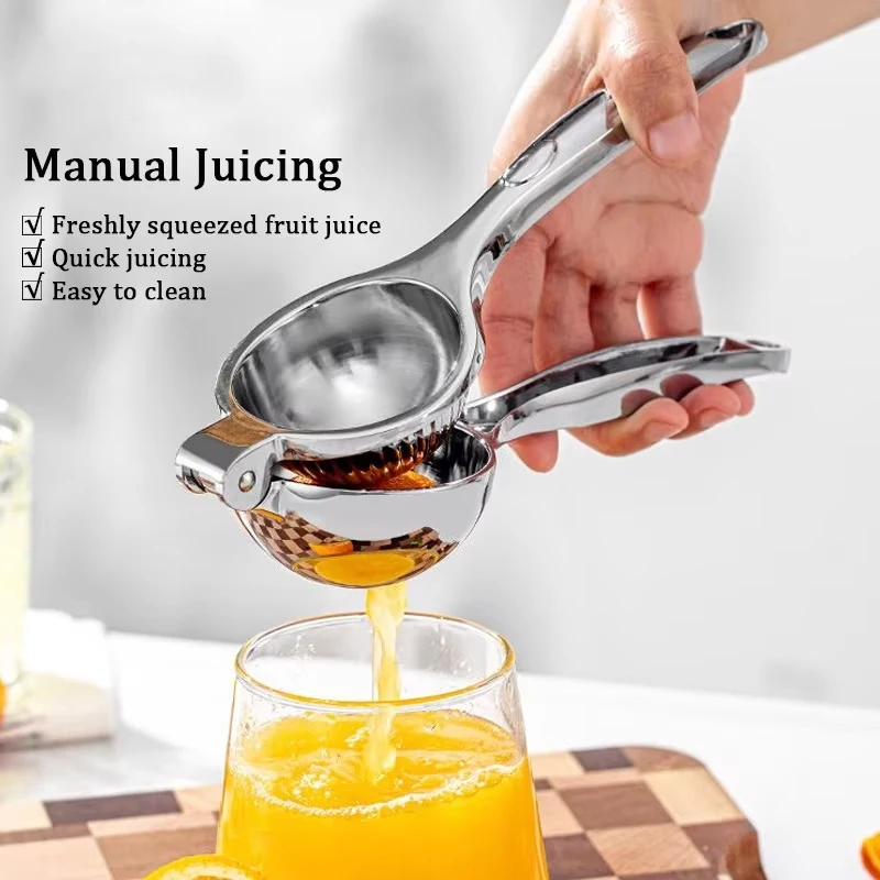 Lemon Squeezer Stainless Steel Manual Juicer Processor Kitchen Accessories Juice Fruit Pressing Citrus Orange Juicer Lemon Press