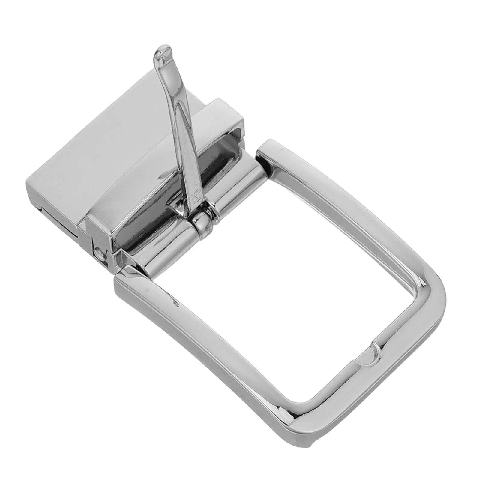 

Двусторонняя пряжка-зажим из цинкового сплава для ремня шириной 3 см, замена для мужских джинсовых ремней, металлическая застежка для пояса, деловой стиль