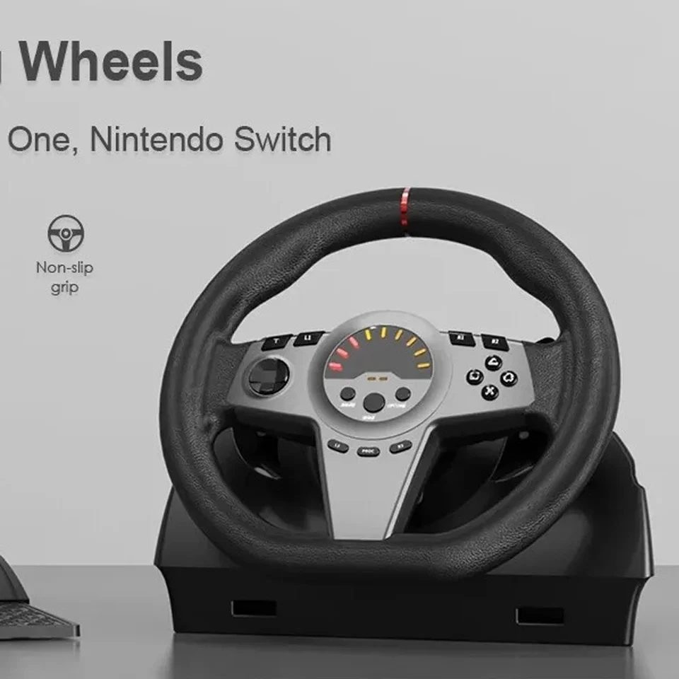 レーシングステアリングホイール Xbox PS4 Switch対応