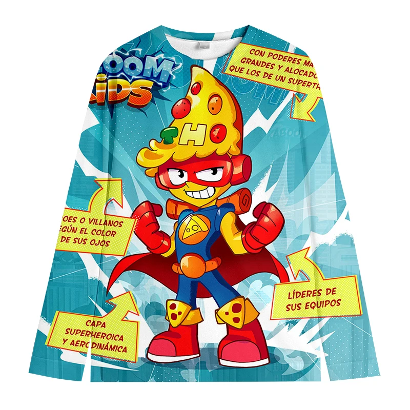 Pull à manches longues PVD Smile Things pour enfants, impression 3D de dessin animé, vêtements d'automne décontractés pour enfants, Y-Boys et filles