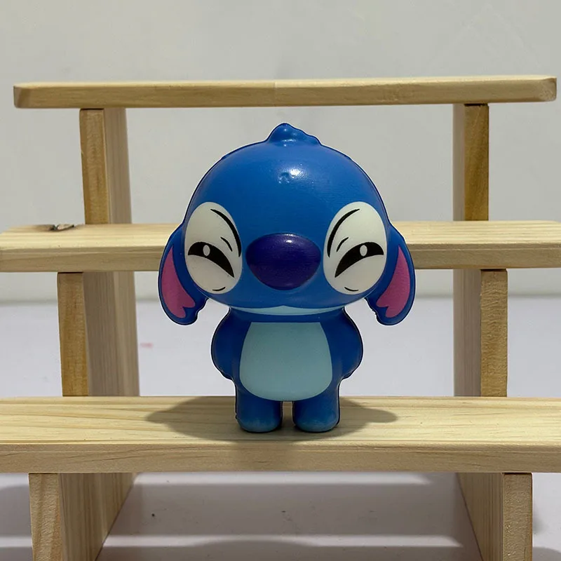 Disney Lilo & Stitch zabawki dekompresyjne Kawaii Cartoon Stitch model figurki lalka powolne odbicie zabawki antystresowe prezenty dla dzieci