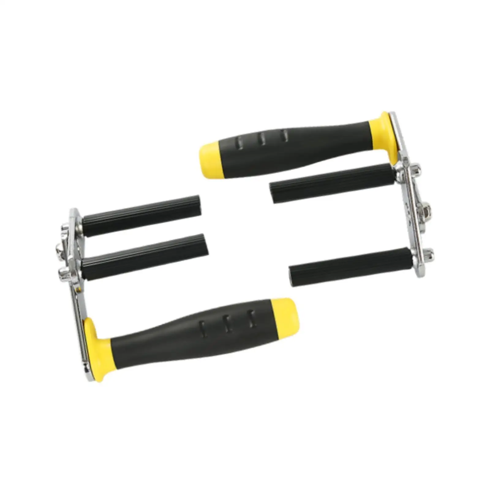 2x Portable Gypsum Board Lifter Carrier for Plywood Panel Rubber Handle Labor
