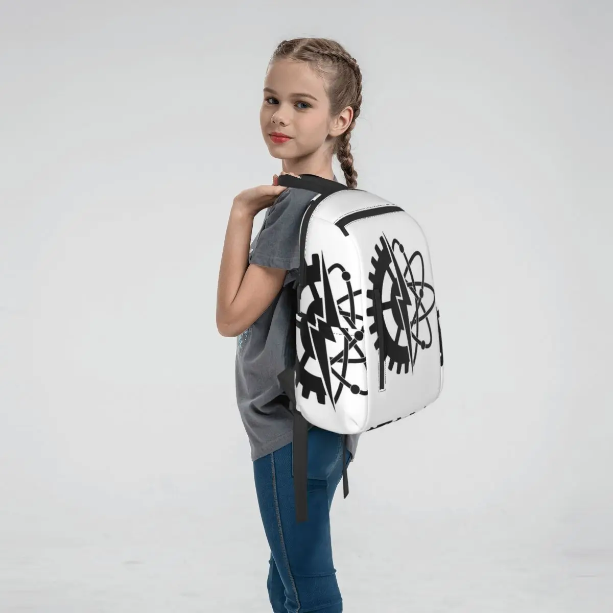 Electrician Electrical Engineering Power (3) Backpack Large Capacity Boys Girls BookBag School Bag Shoulder Bags for Men Women