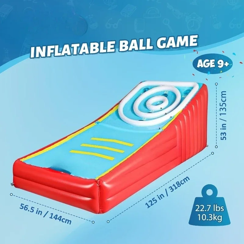 EE1 Large PVC inflatable scoring ball game, suitable for indoor and outdoor interaction in families