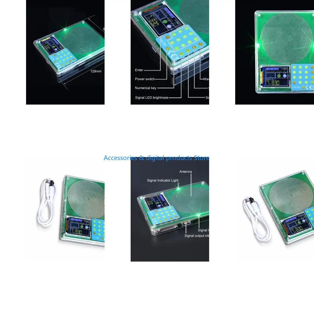 77JD Digital Frequency Control Equipment 13 Waveform 0.001Hz Precisions with Case