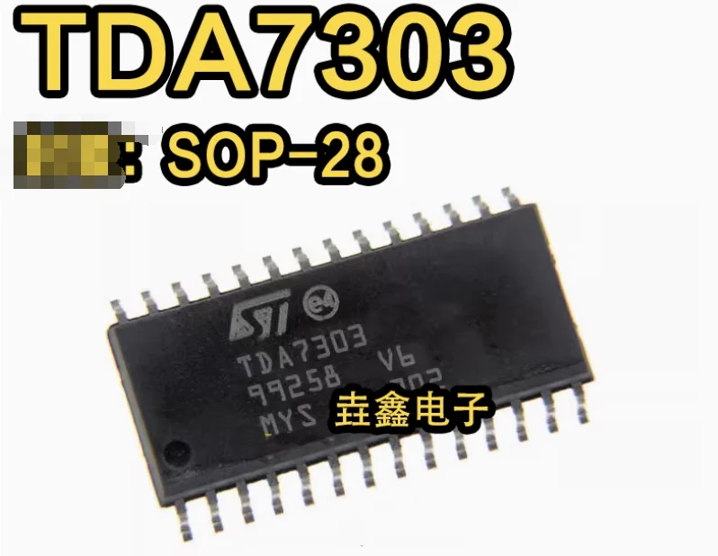 

10PCS TDA7303 TDA7303TR SOP28 100% New original Chipset IC Electronic Component SMD