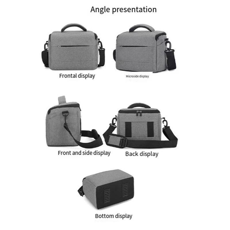 【ساخن】حافظة كاميرا DSLR للتصوير الفوتوغرافي المحمول لحقيبة المعدات عبر الجسم