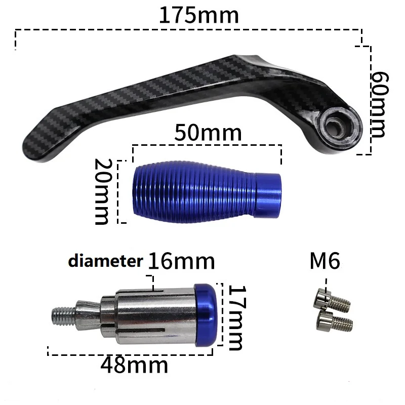 واقي اليد للدراجة النارية واقي اليد لسيارات Bmw F900r Trident 660 Bmw R1200rs سوزوكي Ax100 إندورو #5