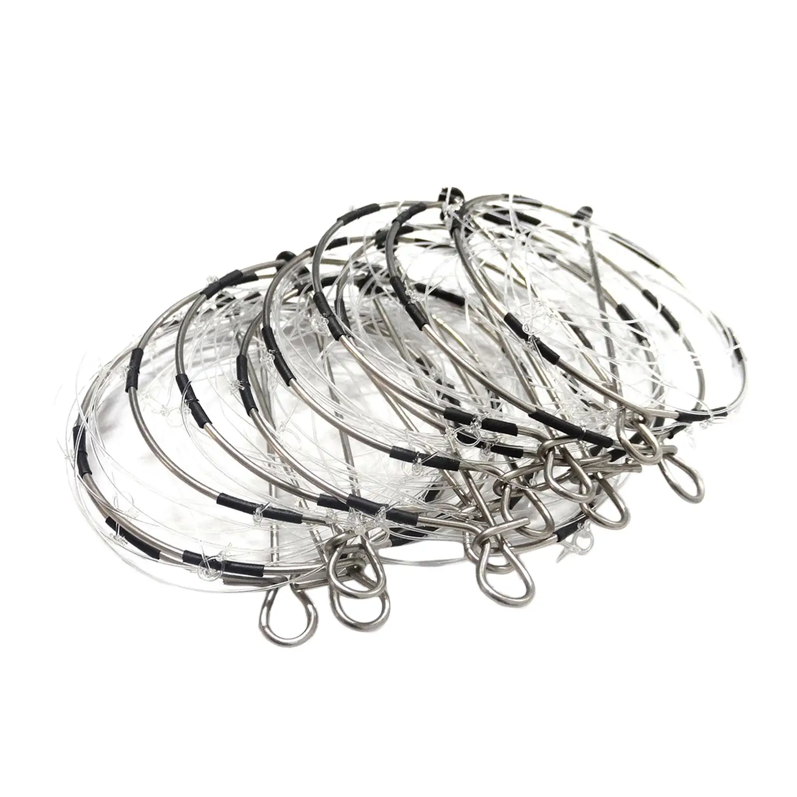 10pcs Crab Tool Portable Crab Tool Six Movable Buckles Cast Cage Fishing