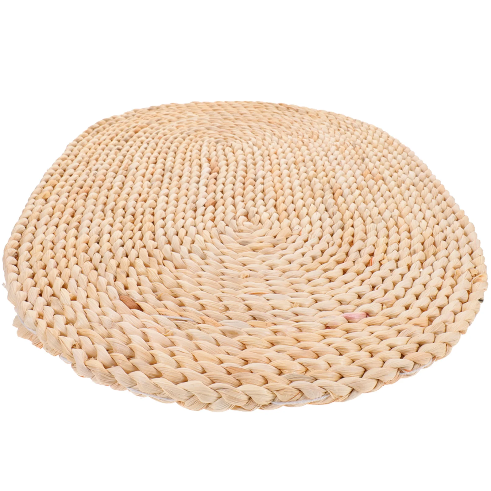 

Braided Straw Woven Placemats Large Oval Heat Resistant Dining Table Decorative Cutlery Mat Rustic Handwoven Place Mat Household