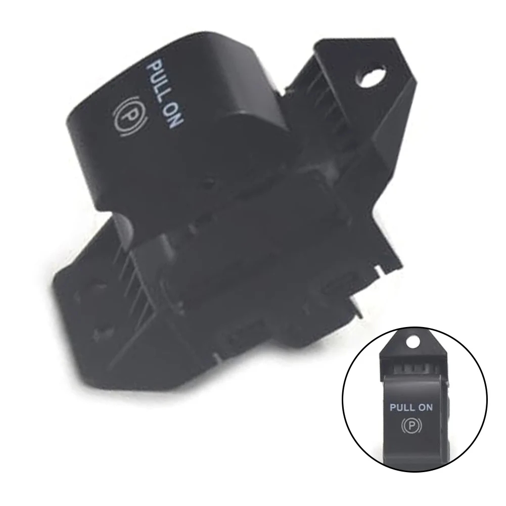 

Parking Brake Replacement Parking Brake Switch Handbrake Button Black Direct Replacement Single Piece Included
